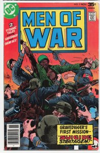 Men of War #3 (1977) Code Name: Gravedigger