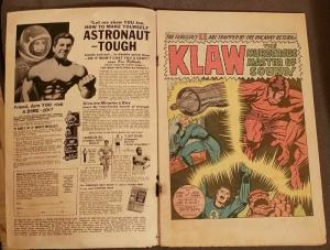 Fantastic Four #56 VG- Featuring the Klaw Master of Sound Nov. 1966