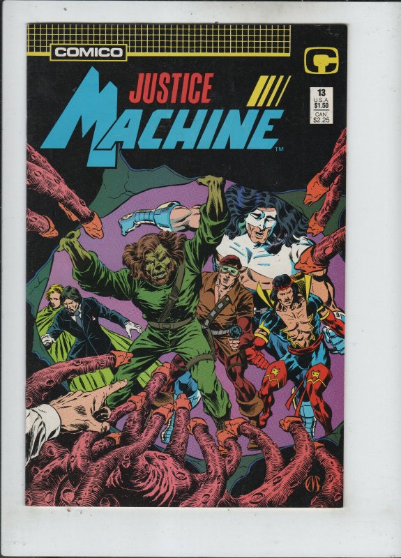 Justice Machine #1-17 Set 