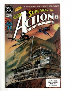 12 Superman in Action Comics DC Comics 654 655 656 657 658 659 660 661 665 + HG1