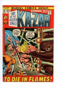 Astonishing Tales #10 (1972) Marvel Comics