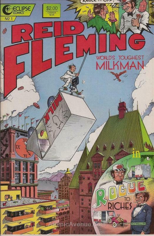 Reid Fleming, World’s Toughest Milkman #1 VG; Eclipse | low grade comic - save o