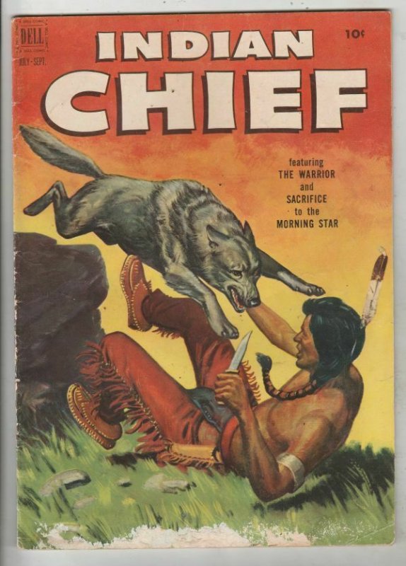 Indian Chief #7 (Jul-52) FN Mid-Grade White Eagle