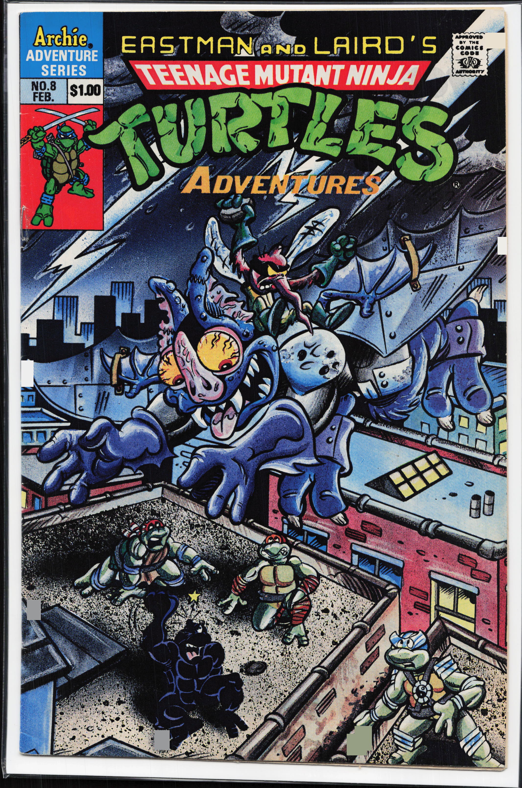 Teenage Mutant Ninja Turtles Adventures 8 (1990) Teenage Mutant Ninja