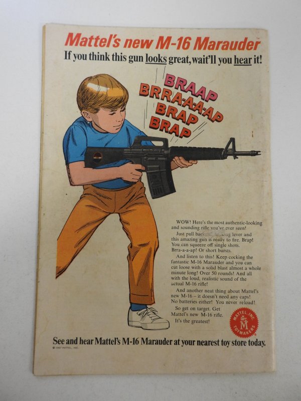 Superman #199 (1967) VG- Condition moisture stain, tape pull bc