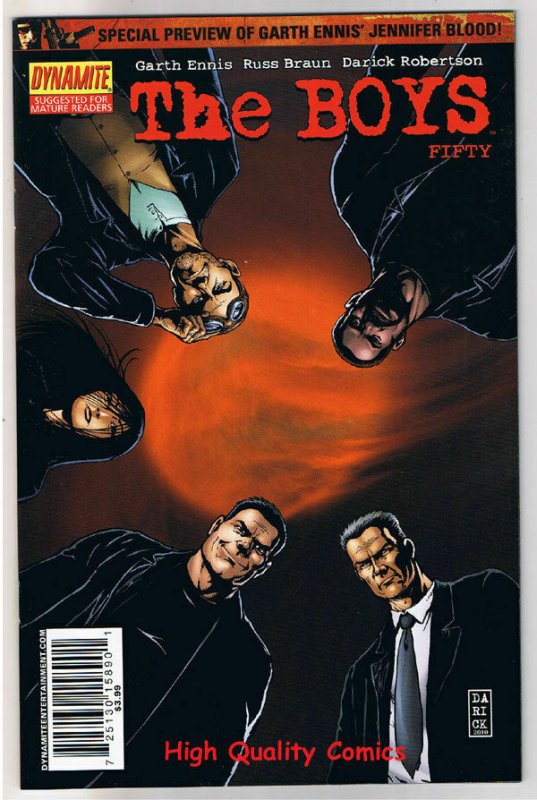 THE BOYS #50, NM, Garth Ennis, Darick Robertson, 2006, more in our store