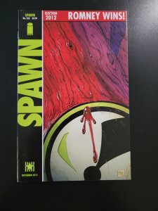 Spawn #225 (2012) Todd McFarlane Romney VARIANT LOW PRINT 9.6