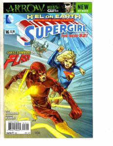 Lot Of 5 Supergirl DC NEW 52 Comic Books # 11 12 13 15 16 1st Prints Batman RC2