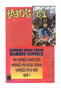 Harris Retailer Package - Hotline Spring/Summer 1995 - Vampirella Poster - NM