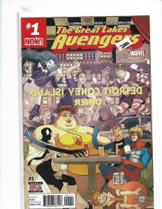 GREAT LAKES AVENGERS #1 MARVEL COMICS 2017 NM  nw84