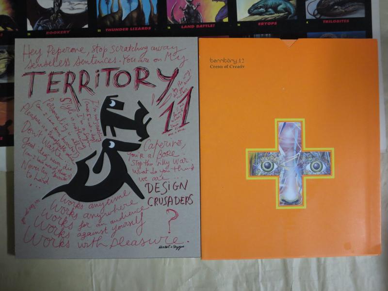 Territory #11 + 12 BigBros Workshop Alternative Art Anthology w Multimedia!