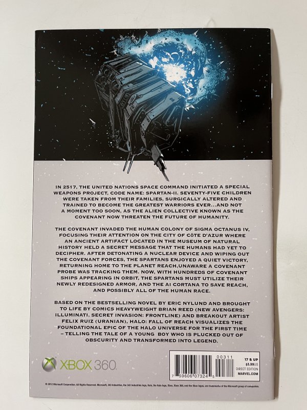 Halo: Fall of Reach - Invasion #3 - NM+ (2012)