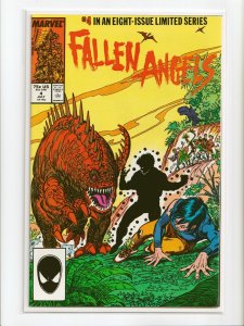 Fallen Angels 1 - 8 Complete Set Marvel Comics 1987 Comic Book Series VF+