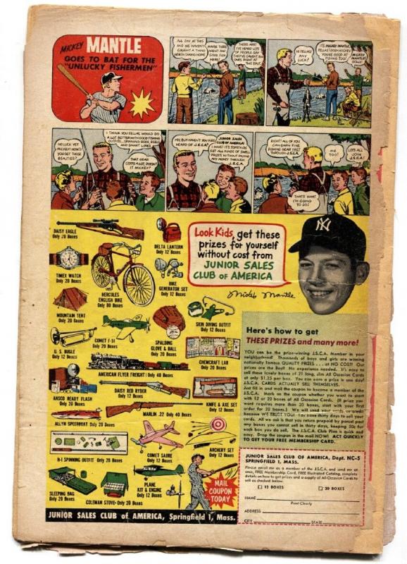 DETECTIVE COMICS #245 1957 BATMAN-ROBIN-MYSTERYMAN-JOHN JONES