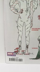 Avengers Curse of the Man-Thing #1 1:10 Design Incentive Variant 2021 Marvel