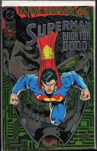 Superman #82 Chromium Cover (1993) Superman