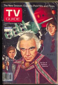 TV Guide 5/18/1978-Battlestar Galactica-Tampa Bay Edition-VG