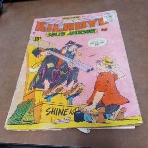 The Kilroys 54 acg 1955 wacky humor scarce final issue Al Hartley art golden age