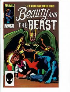 Beauty & The Beast Complete Marvel Comics Ltd Ser # 1 2 3 4 Avengers Hulk J102