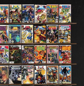 Huge Lot 150+ Comics with Cable, X-Force, The Uncanny X-Men & More!