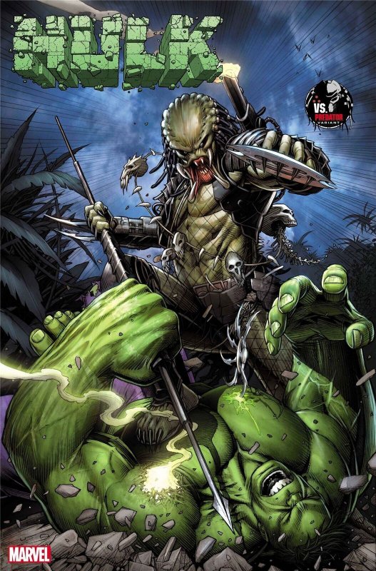 Hulk #9 Keown Predator Var (Keown Predator Var) Marvel Prh Comic Book 2022