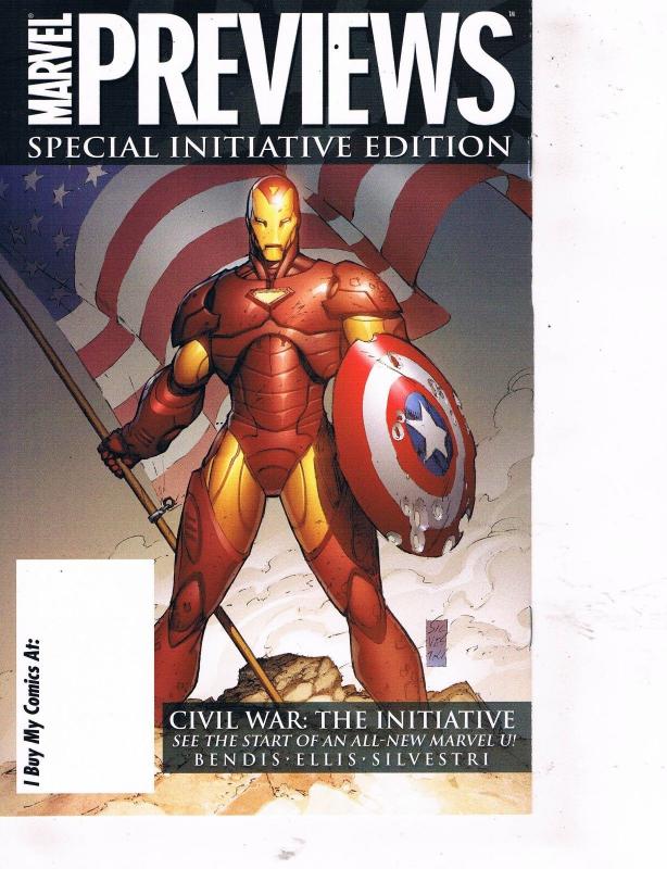 Marvel Previews Special Initiative Editiona Avengers: The Initiative # 1 NM TW27