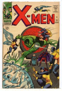 The X-Men #21 (1966). In GD to VG Condition. (7)
