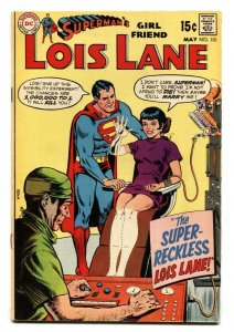 SUPERMAN'S GIRL FRIEND LOIS LANE #101 1969-comic book Reckless Lois cover DC