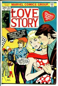 Our Love Story #25 1973-Marvel-romance stories-Don Heck cover & story-VG