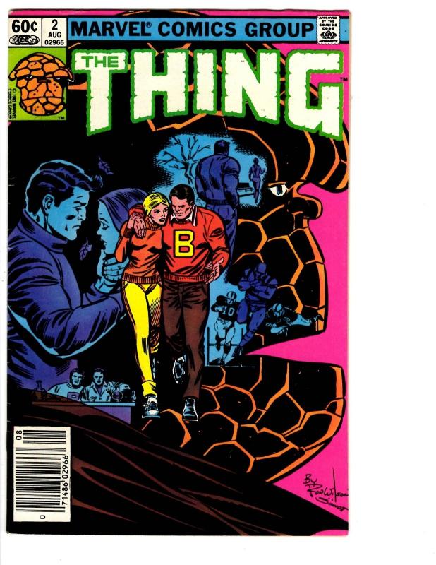 5 The Thing Marvel Comics # 1 2 3 4 5 Fantastic Four Spider-Man She-Hulk BH17