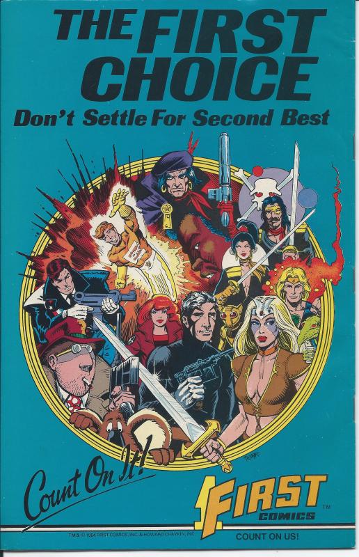 GrimJack #1 Aug, 1984 (VF/NM)