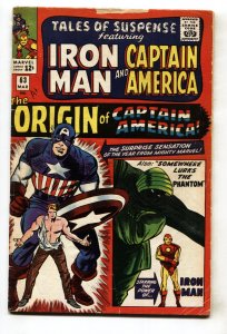 TALES OF SUSPENSE #63--comic book--1965--Origin--Marvel