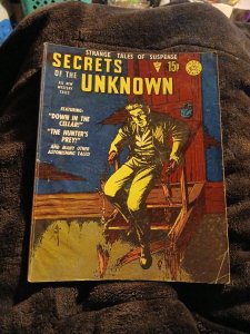 SECRETS OF THE UNKNOWN #13 (Alan Class 1962) 68 Pages Atlas Horror Steve Ditko