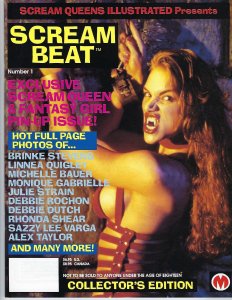 Scream Beat # 1 Collector's Edition !!!  NM
