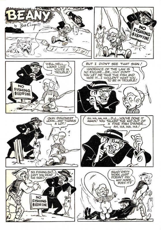 BEANY AND CECIL • Four Color #414 (Aug 1952) 36 Pgs of Great Jack Bradbury Art