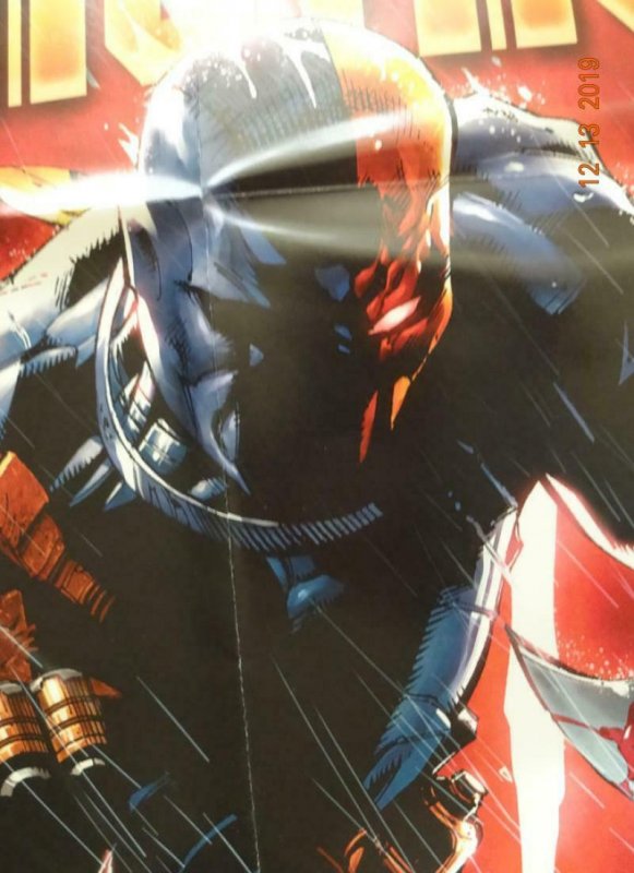 DEATHSTROKE Promo Poster, 23 x 34, 2014, DC,  Unused more in our store 337