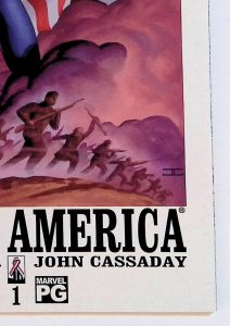 Captain America 1 Marvel Knights John Cassaday Avengers Marvel Comics MCU