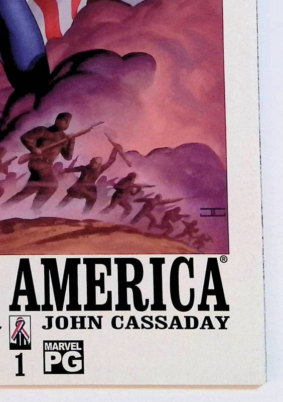 Captain America 1 Marvel Knights John Cassaday Avengers Marvel Comics MCU