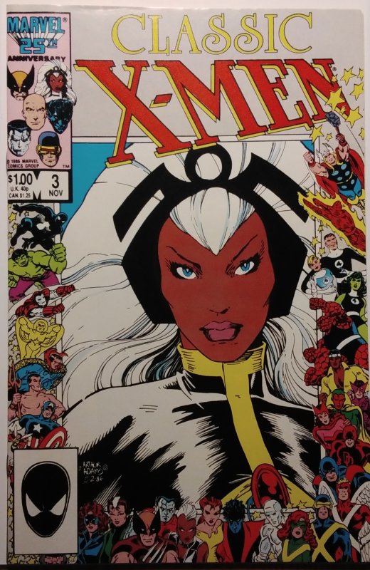 Classic X-Men #3 Direct Edition (1986)