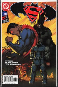 Superman / Batman #13 Superman and Batman Cover (2004) Superman and Batman