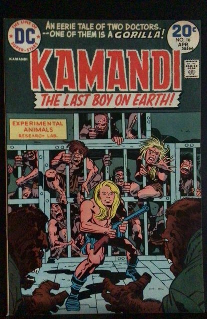 Kamandi, The Last Boy on Earth #16 (1974)