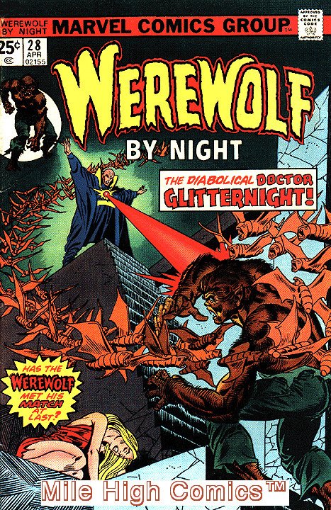 WEREWOLF BY NIGHT #28 MARVEL GLITTERNIGHT