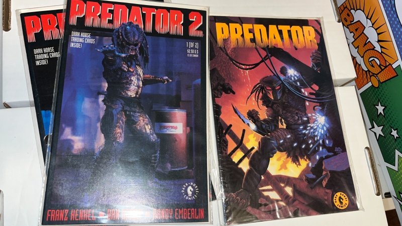 Predator 1 (1990) TPB Reprints 1-4 + Predator 2 Issues 1, 2 (Dark Horse) Lot Set