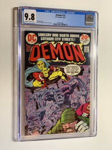 Demon 13 cgc 9.8 ow/w pages dc comics 1973 jack kirby 