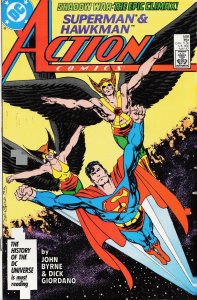 Action Comics #588 (1987) Hawkwoman