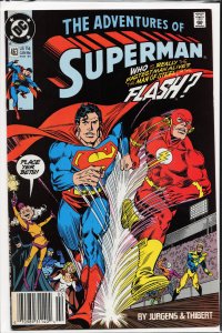 Adventures of Superman #463 (1990) Superman
