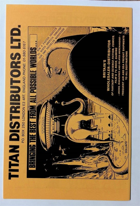 Redfox #4 (July1986, Harrier) 7.5 VF-