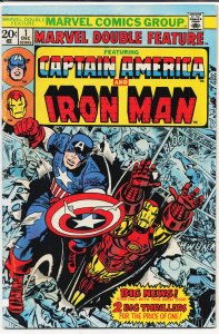 Marvel Double Feature #1 (1973) Captain America