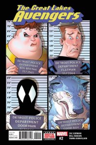 The Great Lakes Avengers (2016) #2 VF/NM Will Robson Cover