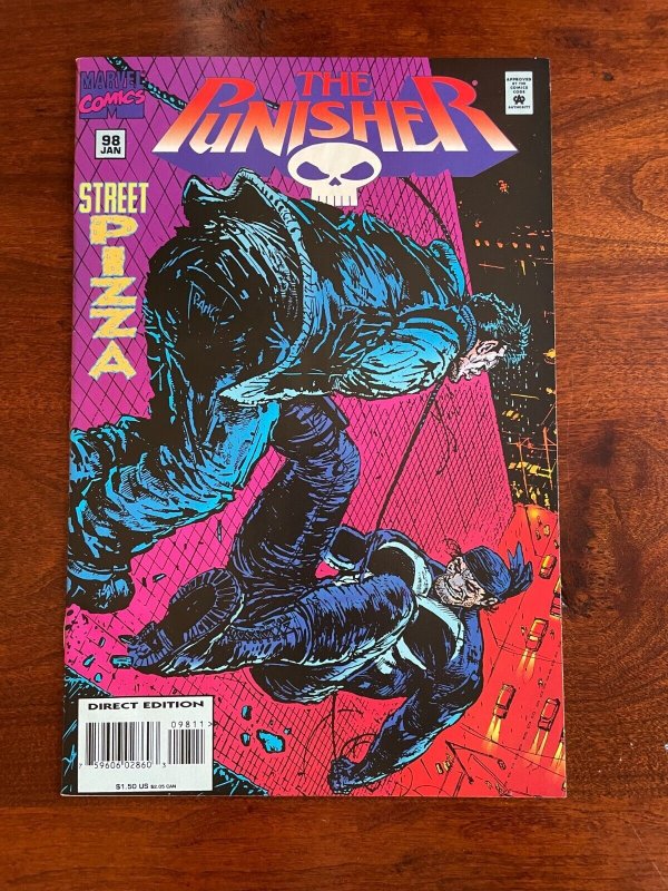 The Punisher 98 NM Marvel Comic Book Bullseye Daredevil Jigsaw